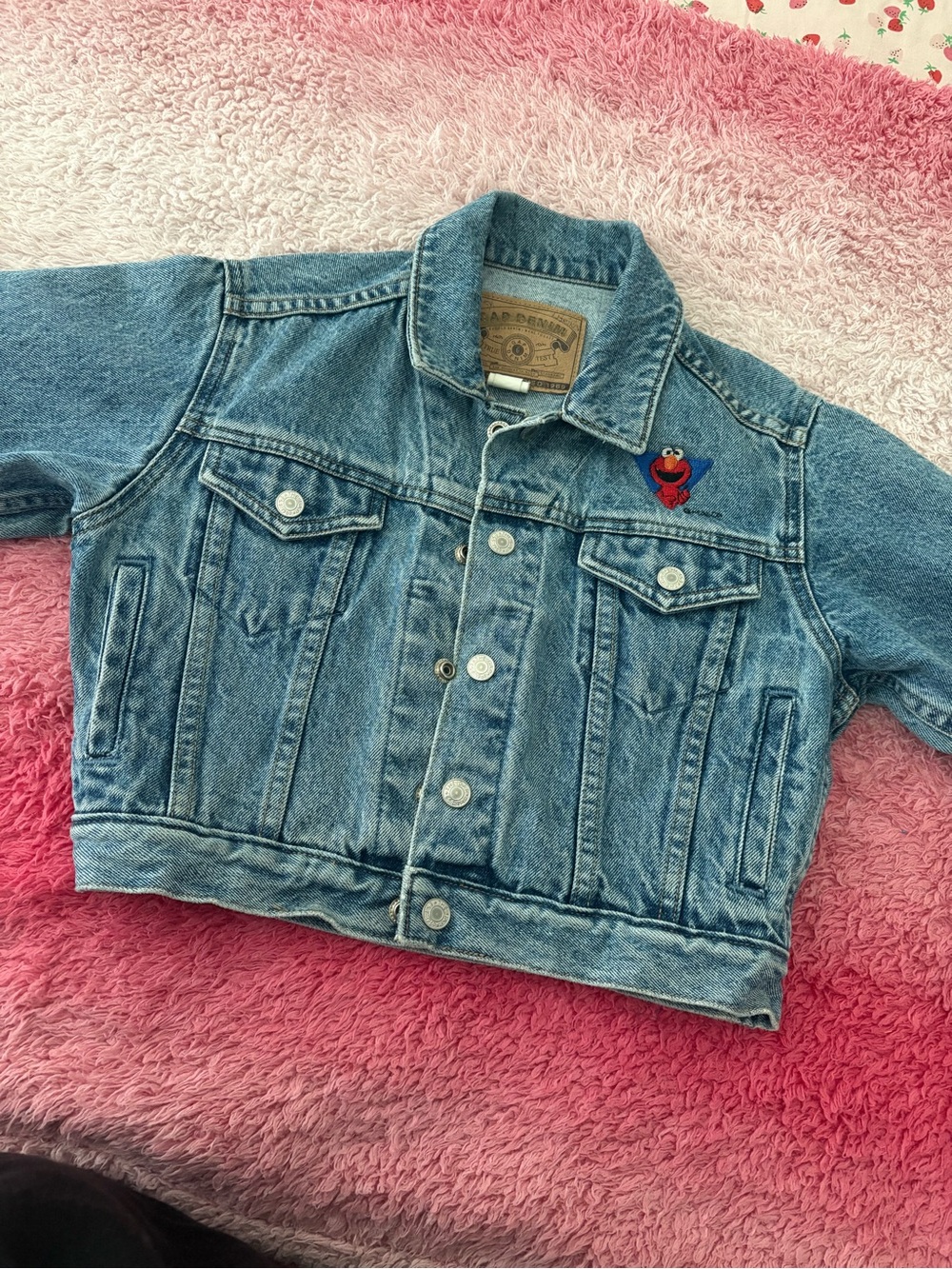 Vintage GAP Elmo denim jacket